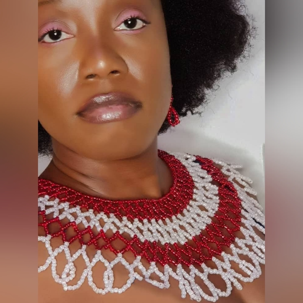 ADAMETU JEWELRY ELEGANT COLLAR NECKLACE SET